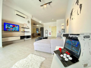 Atlantis4-10pax/Town Jonker St/Sea View/VideosGame